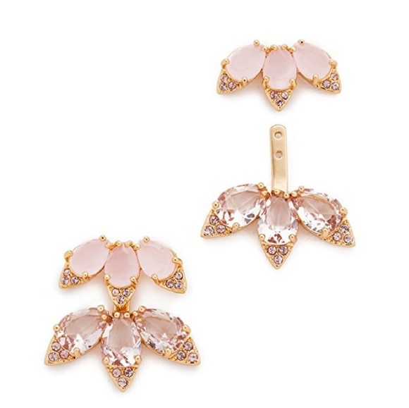 KATE SPADE | Blushing Blooms Ear Jackets - Picture 4 of 5